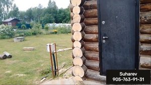 Шлифовка сруба и теплый шов. Масло джинатур герметик ремзауэр. Gnature Ramsauer