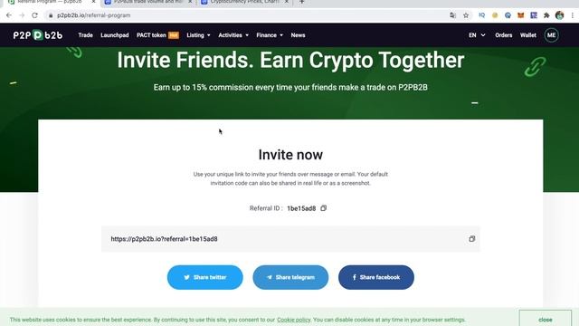 P2PB2B: КАК ПОЛУЧИТЬ ТОКЕНЫ РАСТ БЕСПЛАТНО?