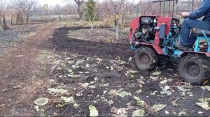 завершаю сезон вспашкой 2024.