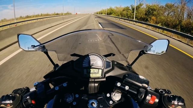 Покатушка на Кавасаки ниндзя 400)