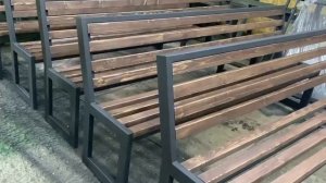 Лавочки в стиле лофт