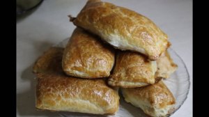 Быстрые пирожки с ветчиной и сыром!