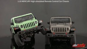 First Look Officially Licensed Killerbody 1 10 Jeep Gladiator with Mercury Super Scale Chassis