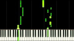 Geometrical Dominator | GEOMETRY DASH LEVEL 19 - EASY Piano Tutorial