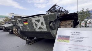 В Махачкале открылась выставка натовской техники, захваченной в зоне спецоперации