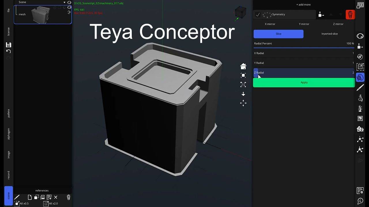 Изготовление реквизита в Teya Conceptor: оборудование - 17 часть