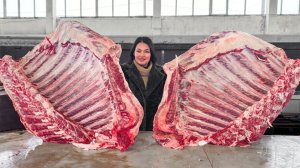 Сочные_Стейки_Томагавк_с_Деревенского_Рынка!_Шикарный_ужин_из_печи