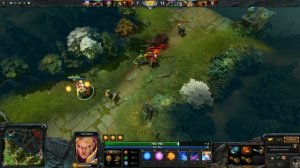 Днище Плей DoTA 2: Первая игра инвокером