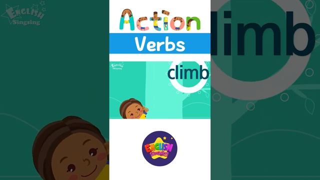 Kids vocabulary -  Action Verbs  - Action Words - Learn English for kids #shorts