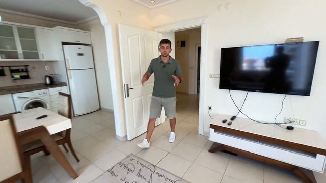 Недорогая трёхкомнатная квартира большой площади в Турции. Аланья, район Махмутлар смотреть онлайн