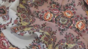 Павловопосадские платки и шали. Мои фавориты зимы и весны. Три платка.