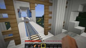 Обзор Карты Olympus Roller Coaster в minecraft