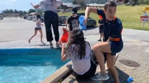 Junior Camp Швейцария 2019 - Water Fight