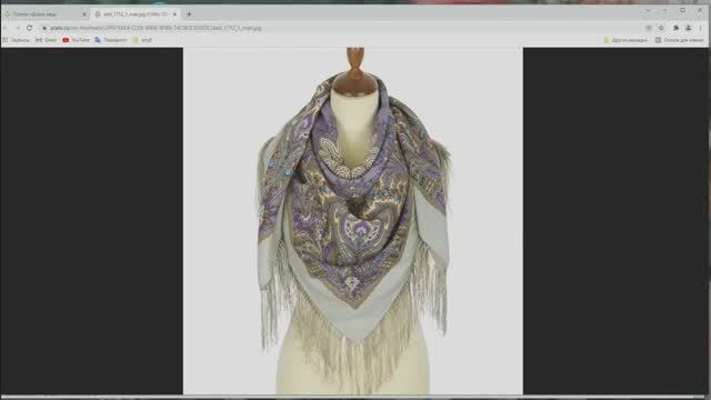 Павловопосадские платки и шали. Как и где купила.