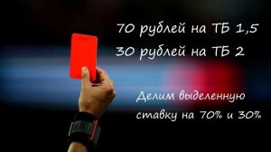 Лучшая стратегия ставок - Красная карта. коэф до 100! | Гололейло