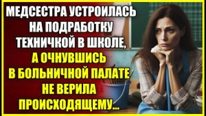Медсестра устроилась ТЕХНИЧКОЙ в школу, а очнувшись в больнице не верила происходящему вокруг