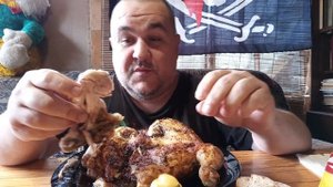 Обжор - курица из печки и три корочки хлеба