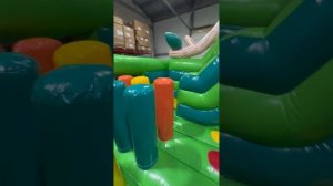 Надувной батут «Тропический лес»