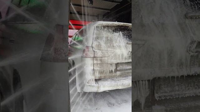 автомойка робот реально отмывает статическую грязь