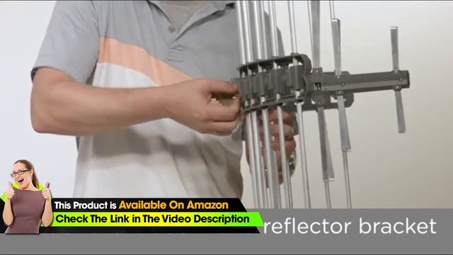 GE Pro Attic Mount TV Antenna, Outdoor, Attic, Long Range Antenna, Digital, HDTV Antenna, смотреть онлайн