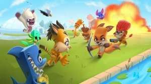 Zooba 2 - БАК 2 играем на сложном. Интересная игра на телефон.