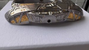 Часы луноход , ручная гравировка, Малов Станислав .