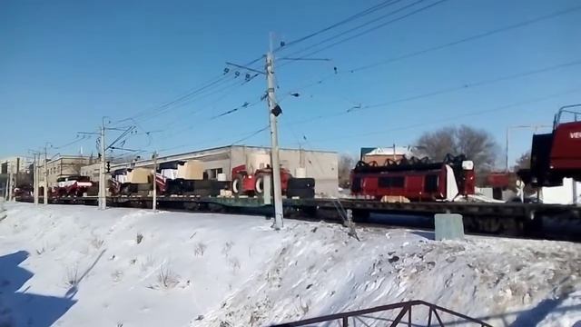 ЖД переезд в поселке Запанской. Самара смотреть онлайн