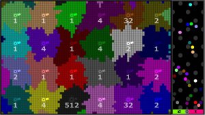 47. Королевская Битва за территорию | Marble Territory War 24 Color Battle Royale | Кто победит?