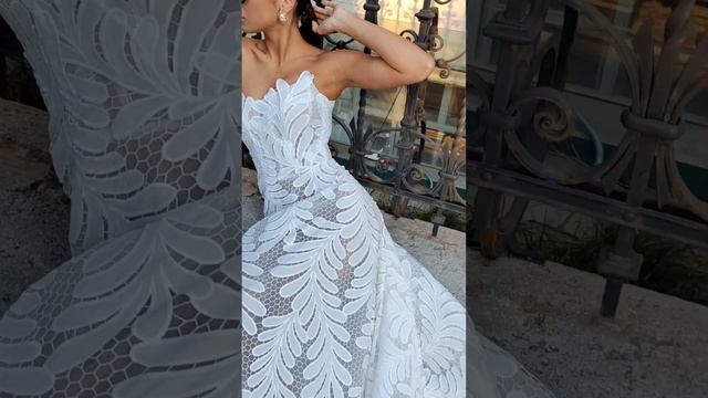 Свадебное платье Девар из коллекции CHANCE от бренда Anna Kuznetcova