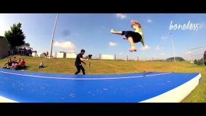 Надувная акробатическая дорожка