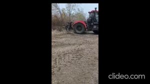 Корчеватель КГЧ-1.2 на трактор К-700. Производитель Леспромресурс г.Киров