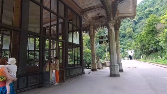 Станция Псырцха. Новый Афон, Абхазия.