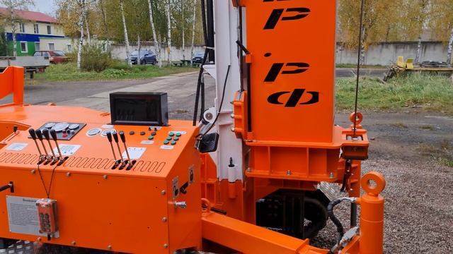 Тестирование автоматики нового образца на сваебойной установке