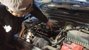 Kia Rio 1.6 срезало зубья ремня ГРМ. Продолжение