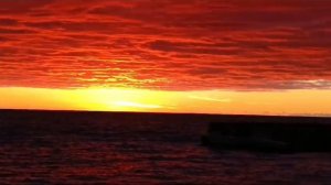 Шикарный  закатна море ..