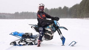 Тренировки и туры на снегоходах и сноубайках в MDT MOTOPARK