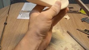 Удочка для безмотылки своими руками. Обточка полуфабриката.