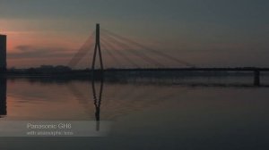 Best budget 8K Cinema Camera  ||  Panasonic Lumix GH6 with anamorphic lens (8K HDR)