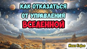 Как отказаться от управления Вселенной. Осень с Машей 🍁 Видео №35