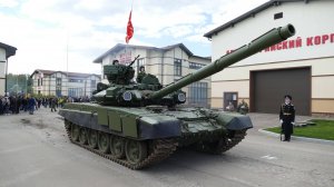 Основной танк Т-90, Музей отечественной военной истории, май 2023 года