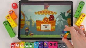 Numberblocks 1 to 100 Cubes Set Count Simply Math - Learn Count To Big Numbers Rainbow Colors