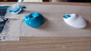 БИРЮЗОВЫЙ ЛЕС - Урок рисования - Акриловая живопись! Рисование для детей и родителей!