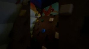 Надувной батут "Динопарк" размер 12*10 метров