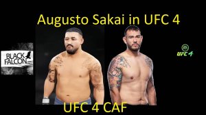 Как создать Аугусто Сакаи в UFC 4 (Старое видео)