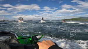 Владивосток/Гидроциклы/Kawasaki Ultra 310/море/4к видео