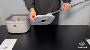 Инструкция по сбору швабры GX-007 PRO SPIN MOP от компании MENDES