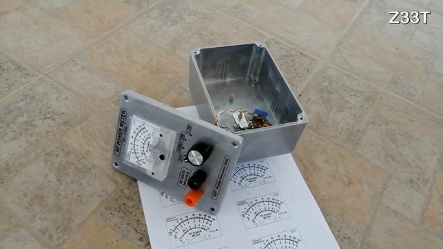 Homemade RF Power Meter 0-2 GHz