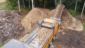 Высокоскоростные измельчители Pronar MRS 1.53 для древесных отходов в работе в наличии со склада!