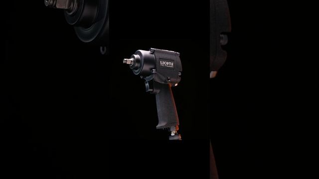 Ударный пневмогайковерт Licota 3/8" 430 Нм, суперкомпактный, PAW-040573