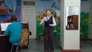 Русская народная песня "В сыром бору тропина" в обработке М. Комлевой Диденко Анастасия 10 лет